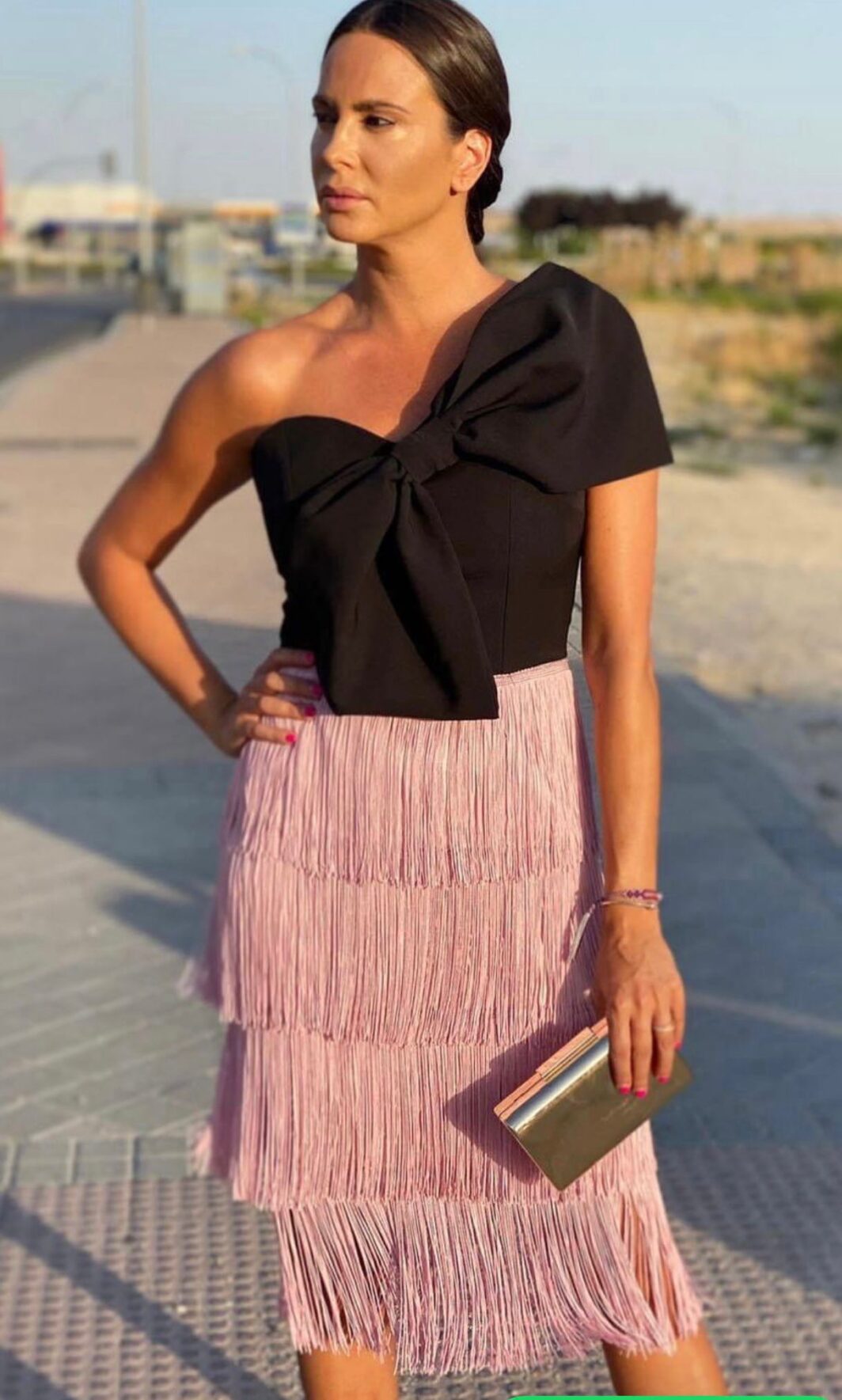 VESTIDO FLECOS LAZADA - Imagen 5